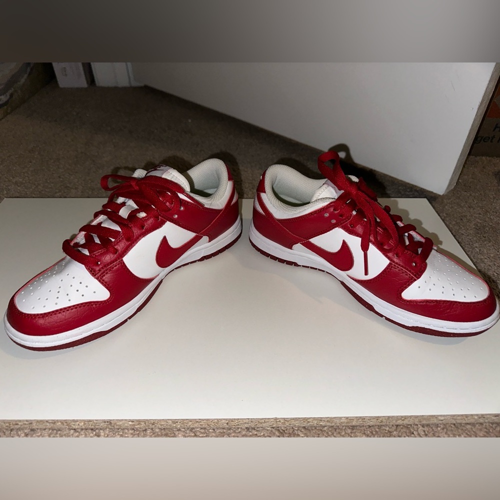 Nike Dunk Low - University Red ❤️🤍❤️‍🔥✨